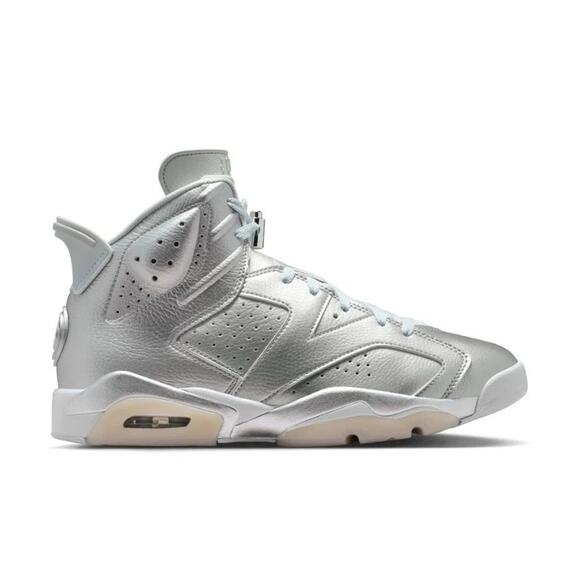 Nike Air Jordan 6 VI Retro PSG Paris Sanit Germain Silver IQ5135-001 Men 8.5 main image 6